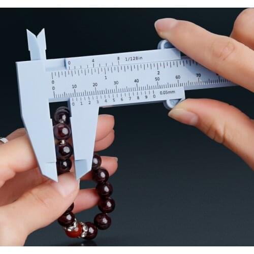 Vernier Caliper 0-150mm Double Scale Rulers Plastic Caliper Measurement Tools Student Mini Tool Rulers Measuring Calipers Tool
