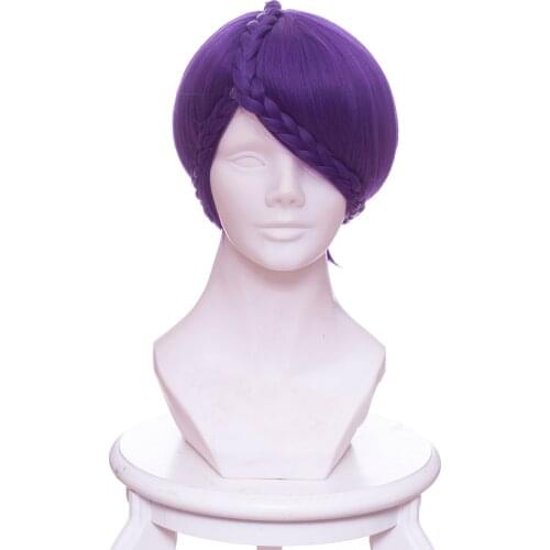 Land of the Lustrous Houseki no Kuni Amethyst Cosplay Wig Purple Cosplay Wig Halloween Cosplay Wig For Adult Women