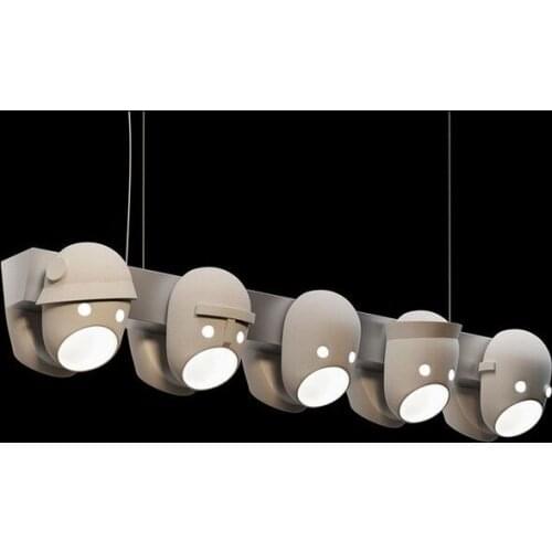 LED Chandelier Nordic designer restaurant retro personality creative lighting living room villa decoration Hanging lamp Fixtures