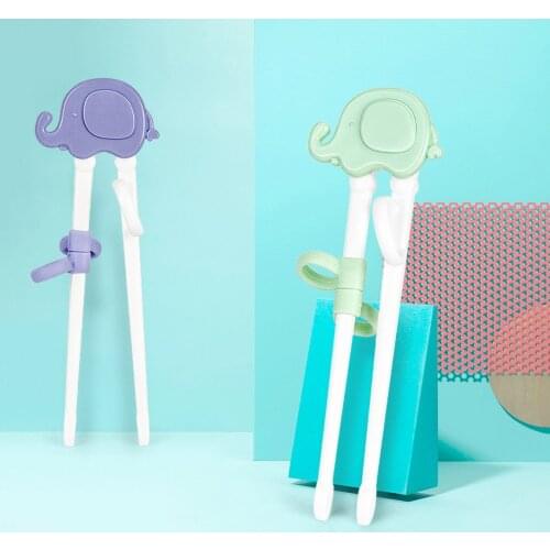 Training Chopsticks for Kids Training Chopsticks with Device Easy-to-Use Beginner Chopstick Training Device