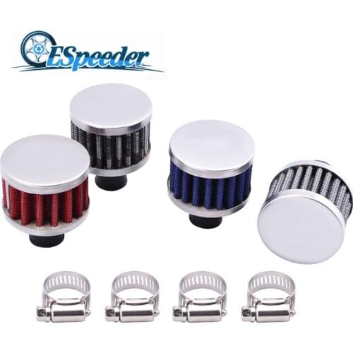 ESPEEDER Universal Air Intake System Components Automobile Motorcycle Air Filter 51*40 Neck 12mm Auto Air Intake Filter AIT12