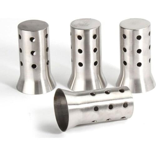 Universal Stainless Steel 51mm Exhaust Pipe Muffler DB Killer Silencer for honda Kawasaki Suzuki Noise Eliminator E7CA