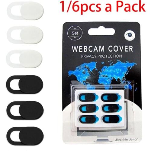 1pc Webcam Cover Universal Phone Antispy Camera Cover For iPad Web Laptop PC Macbook Tablet lenses Privacy Sticker
