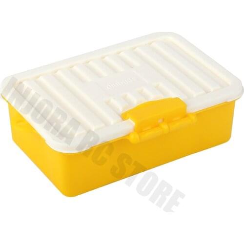 1PCS RC Car Plastic Storage Box Tool for 1/10 RC Crawler Axial SCX10 90046 Tamiya CC01 D90 D110 Traxxas TRX-4 TRX4