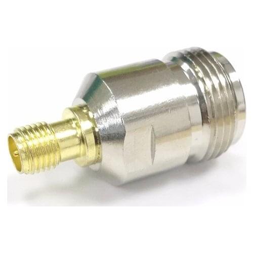 100pc WIFI antenna adapter N Female switch RP-SMA Female Jack RF Coax connector connector Straight