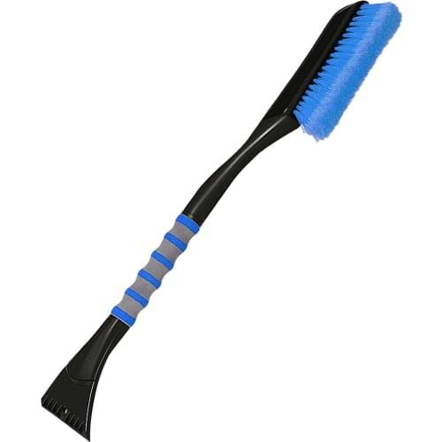 2 In 1 Windscreen ABS Car Winter Tool Snow Brush Ergonomic Auto Detachable Multifunctional Ice Scraper With Foam Handle Truck