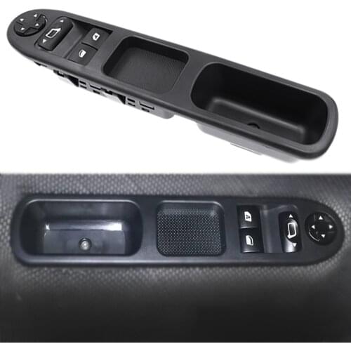 6554.QC Car Electric Master Control Power Lifter Window Switch For Peugeot 207 2007-2014 For Citroen C3 Picasso 2009-2014 6554QC