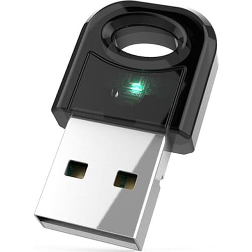 Docooler Mini BT Adapter BT5.0 Receiver Transmitter USB Wireless Audio Transmitter Wireless Connection for Phone Tablet Mouse