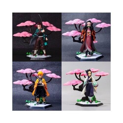 Anime Demon Slayer: Kimetsu no Yaiba Character Action Figure Collectible Models Toys