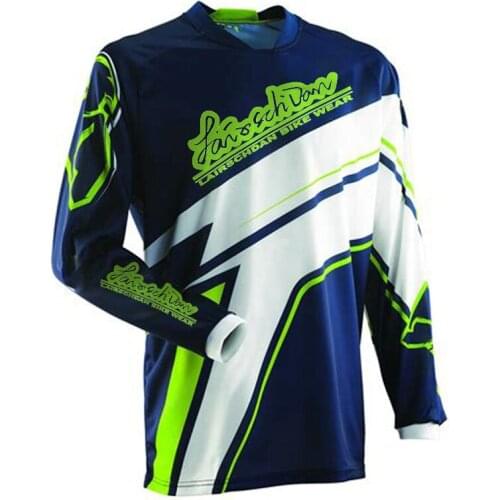 LairschDan Men Offroad Motocycle Clothing Camiseta Enduro Mountain Bike Cycling Long Sleeve T-shirt Customizu Team Downhill Wear