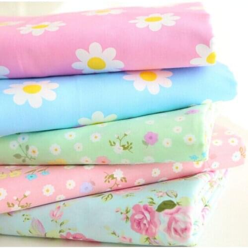 2016 New Sale 1 Piece 100cm*235cm Floral Clothing Tissue Tilda Doll Cotton Home Textile Sewing Patchwork Fabric Quilting Cloth