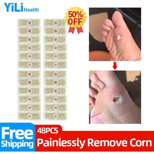 Corn Removal Pads Wart Remover Patch Corns Feet Blisters Skin Tag Kill Against Mole Herbal Medical Plaster Patches