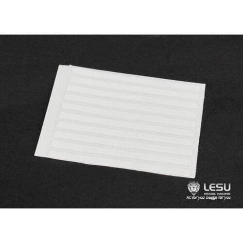 LESU Fender Sticker for 1/14 Tmy DIY RC Tractor Truck K019-6 TH04827