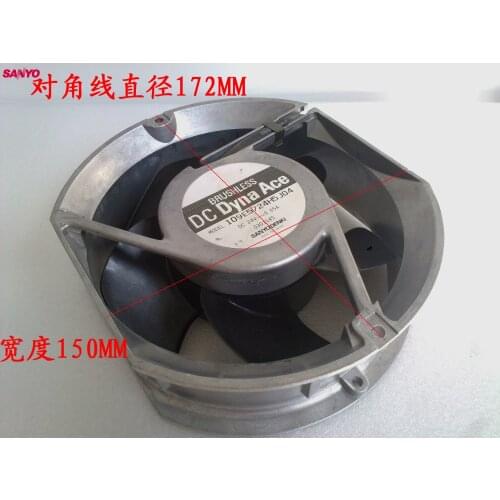 New 17050 24V 0.65A 17cm 170mm High Power fan drive 109E5724H5J04 170*170*50mm