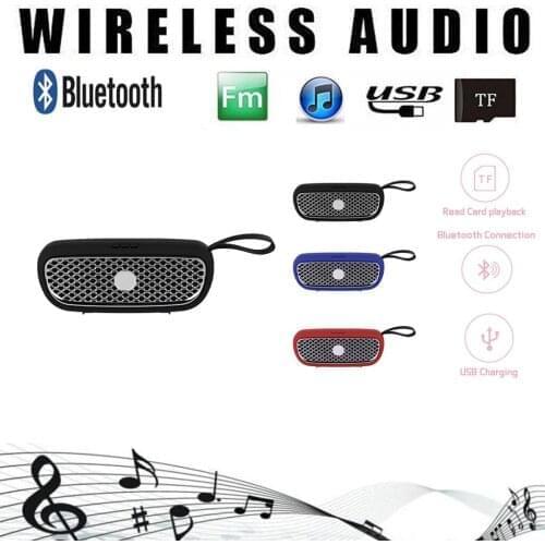 New Hifi USB Radio Fm Bluetooth Speaker rechargeable Soundbar for tv subwoofer megaphone retro style tweeter outdoor speakers