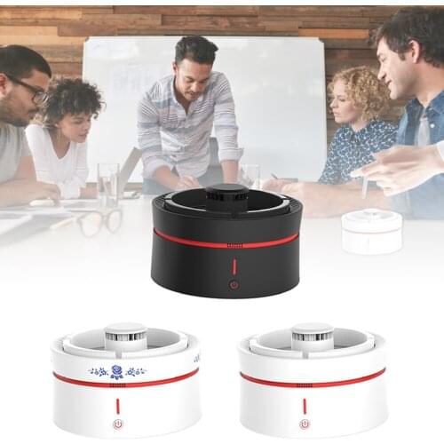 Negative Ion Ashtray Dust Removal and Second-hand Smoke Artifact USB Portable Wearable Air Purifier Personal Mini Air Necklace