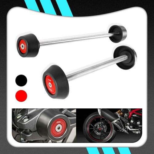 For Ducati Diavel 1200 2010-2018 Diavel 1260 2019-2020 X-Diavel 2020 Motorcycle Front Rear Axle Sliders Wheel Protection