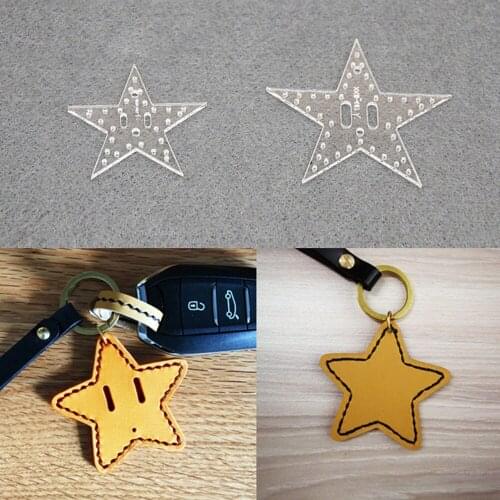 Five Star Leather Tools Acrylic Model Set for Storage Purse Coin Bag DIY Handmade Decoration