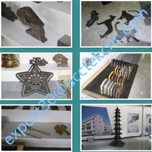 Promotional high precision fiber laser cutting machine for metal AKJ6040F with Small heat affected zone