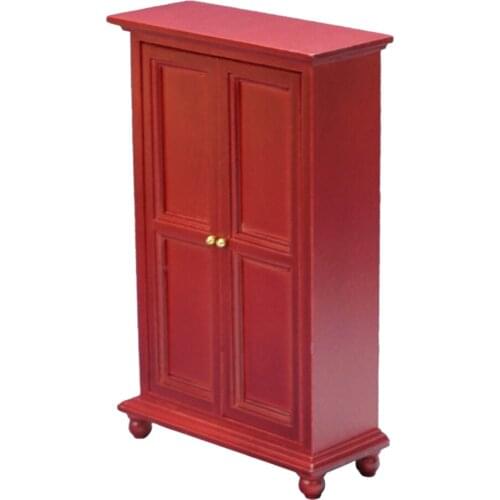 1:12 Dollhouse Miniature Furniture Toy Dollhouse Wardrobe Dollhouse Props