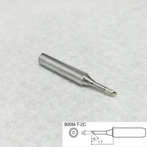 10PCS 900M-T-2C Soldering Iron Tip For Hakko Saike Aoyue Lucky BAKU Quick 936 852 Soldering Tips For Soldering Iron