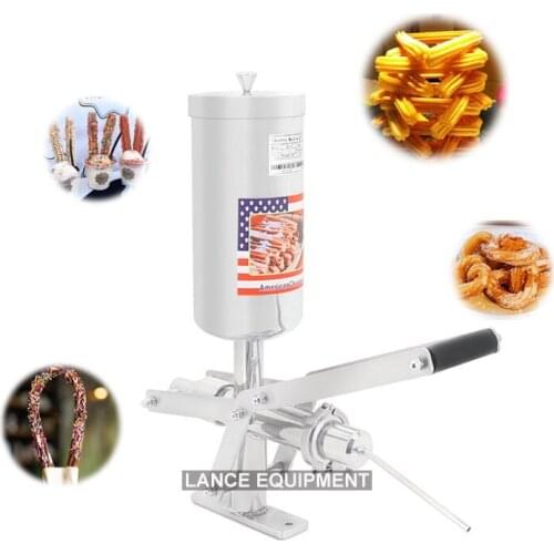 5L stainless steel churros machine filling/churros filling machine