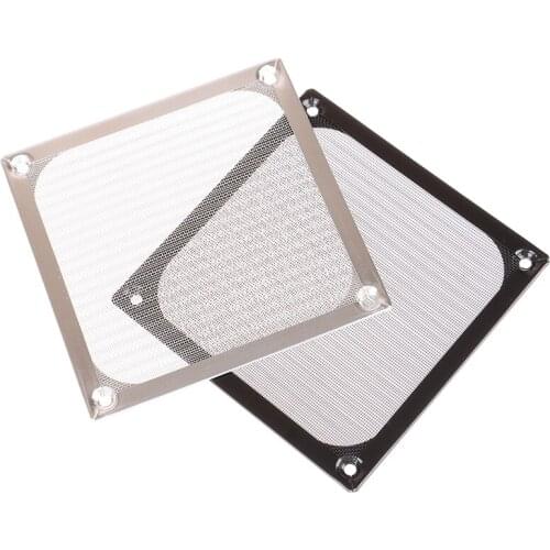 Aluminum 120mm Computer Fan Cooling Dustproof Filter Shield Case Grill Guard