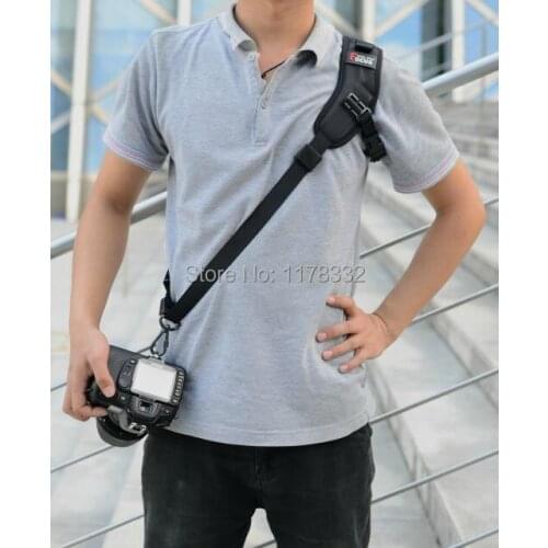Exempt postage + tracking number Focus F-1 Camera Sling Strap Sling Pad Camera Carry Shoulder Strap For Nikon D3100 D5000