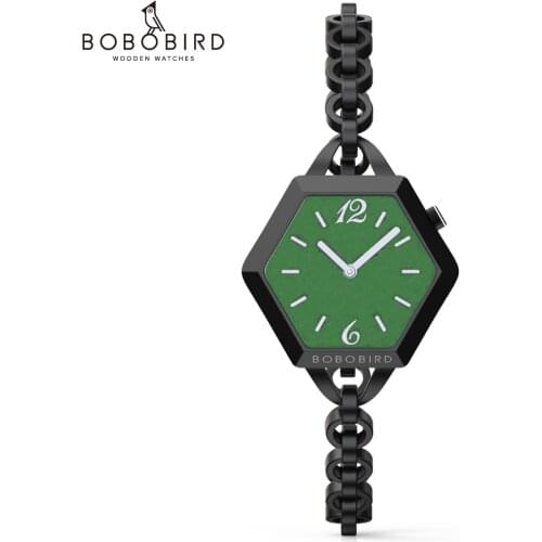 BOBO BIRD Womens Watches Wooden Quartz Wrist Watch For Women Luxury Ladies Woman Watch Female Clock Wood Wristwatch relojes