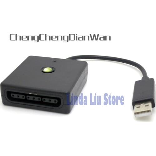 ChengChengDianWan High Quality New arrival For ps/ps2 device adapter for xbox one xboxone usb converter controller adapter 5pcs