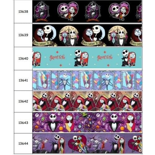 DUWES 50yards Flowers Ja Printed Grosgrain Ribbon Accessory Hairbow Headwear Decoration DIY Wholesale OEM D1525