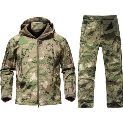 GHJQL Mens Camouflage Jackets