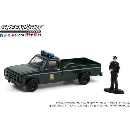 GreenLight 1:64 1986 Chevrolet M1008 - Florida alloy model Car Diecast Metal Toys Birthday Gift For Kids Boy