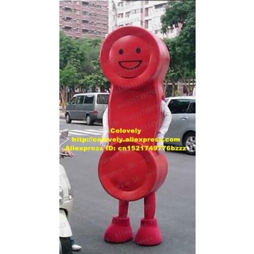 Interested Red Mouthpiece Gagang Telefon Telephone Receiver Earphone Handset Mascot Costume Big Black Mouth White No.6069 FS