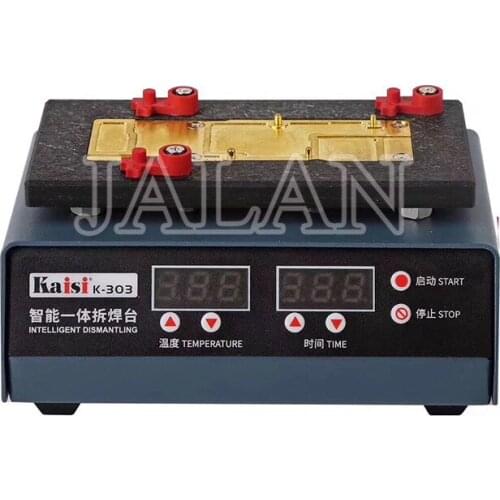 Kaisi K-303 Motherboard heating Desoldering Rework Station For X XS XSMAX Main board CPU Chip Disassemble Welding Repair