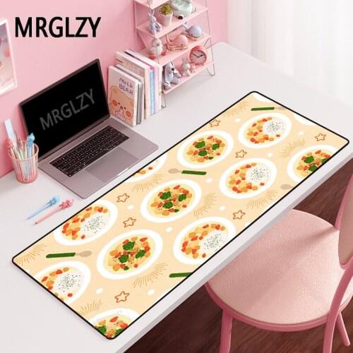 MRGLZY Drop Shipping Cartoon Pattern Mouse Pad Gamer Large DeskMat Computer Gaming Peripheral Accessories Cute MousePad for LOL
