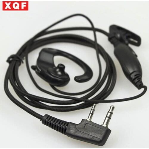 XQF Earphone For Baofeng UV-5R Two Way Radio black