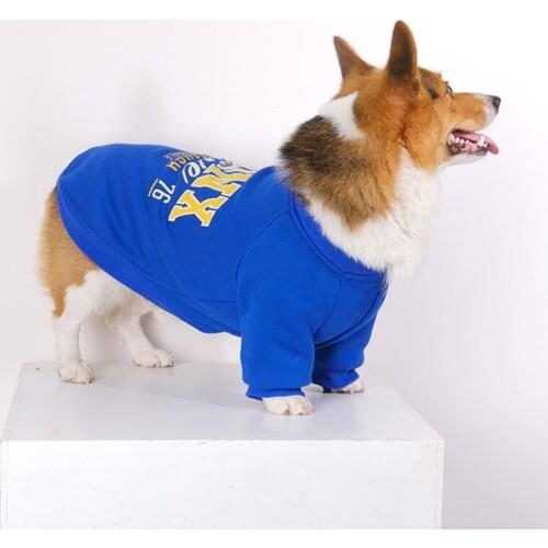 New Style Pet Dog Jacket Winter Warm Coat Sweater Hoodie Small Medium Dogs Corgi Shiba Inu Schnauzer French Bulldog Pug QNC02