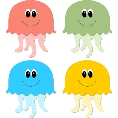 New octopus Wooden Die Scrapbooking C2852 Cutting Dies Multiple Sizes Compatible With Most Die Cutting Machines