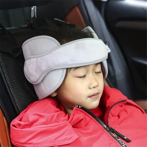 New Child Car Seat Safety Baby Head Fixing Auxiliary Cotton Belt Adjusted Infants Sleeping Fixing Bent Head Security Protector