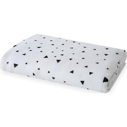 Yataş Bedding Triangle Baby Muslin Multi-Purpose Throw 80 x 80 cm