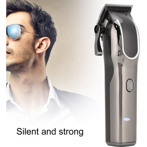 Profession Electric Hair Clipper Ceramic Cutter Head Hair Trimmer Rechargeable Household Hair Cutting Clipper Barber Accessories