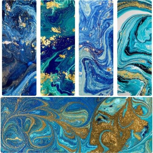 Suede Natural Rubber Outdoor Wave Beach Sports Exercise Pad 185*68cm Machine Washable Yoga Mat And Fitness Mat