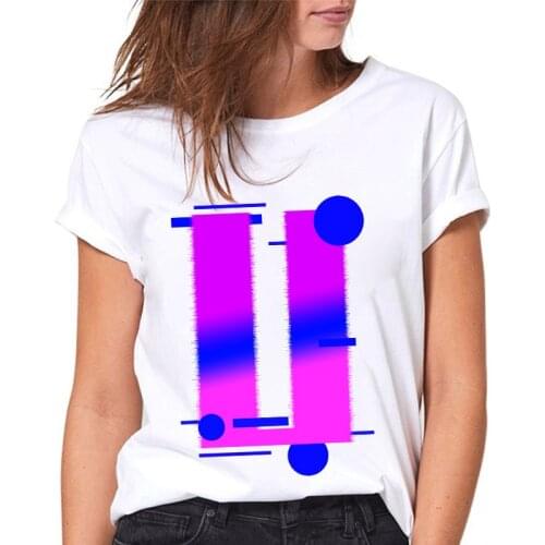 T shirt Women 2021 Fashion Alphabet U Print Female Tee Top White Ladies T-shirt Women Tshirt Casual streetwear Tshirt femme XXXL