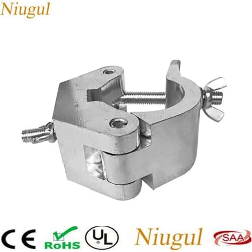 10pcs/lot Big Type Stage Light Hook Stage Light Clamps Truss Fastener For 35-52mm Pipe Clamp Load 100-400KG Mounting Heavy Light