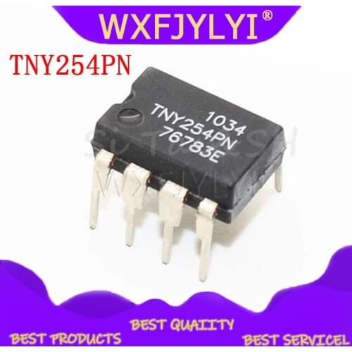 10PCS TNY254PN DIP8 TNY254P DIP TNY254 254PN DIP-8 new and original IC