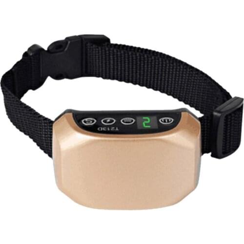 Automatical Pet Bark-stop Collar Pet Dog Anti Barking Device Digital Display USB Collar Waterproof Bark-stop Collars