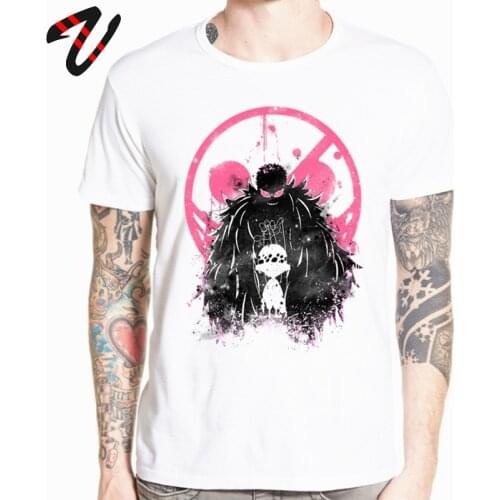 Men T Shirt Japanese Anime One Piece Luffy Ace Sabo Law Zoro Nami T-shirt O-Neck 100% Cotton High Quality Tshirt Women Tops Tees