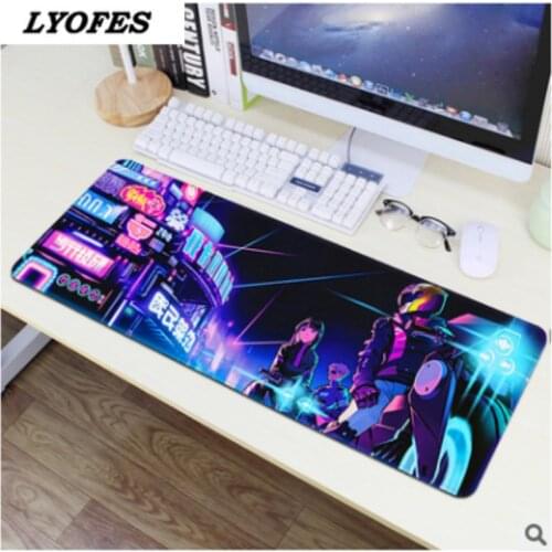 Gaming Mouse Pad Large Keyboard Cover Non-Slip Rubber Base Computer Carpet Desk Mat PC Game Mouse Pad Office Accessories