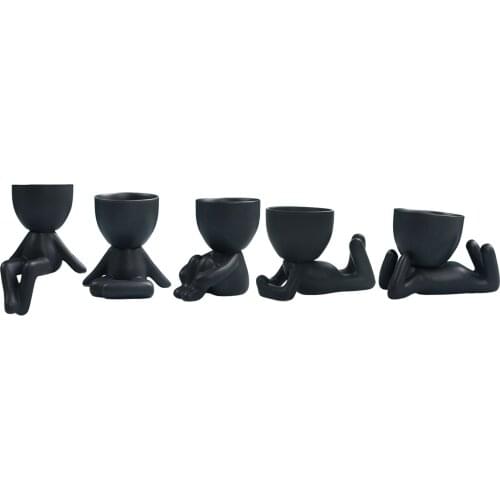 Ceramic Plant Flower Vase Potted Plants Pot Outdoor Garden Planter Container